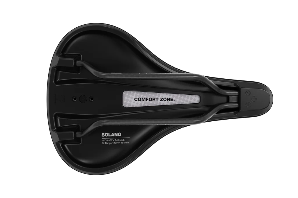WTB SOLANO SL zadel 157mm Carbon rails Zwart