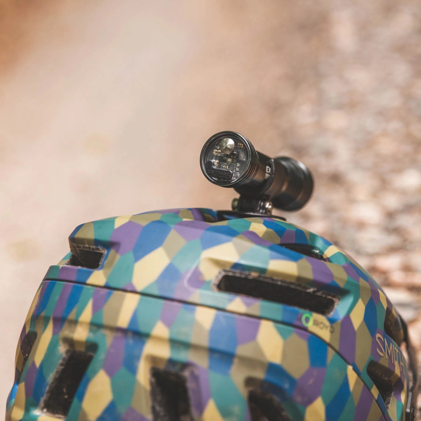 EXPOSURE LIGHTS JOYSTICK MK18 voorlamp met helmbevestiging