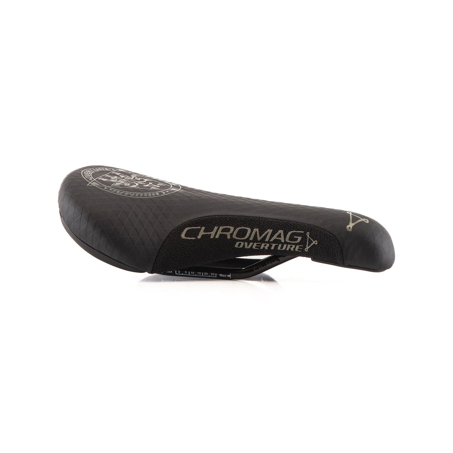 CHROMAG OVERTURE Zadel Semenuk Rails CrMo Zwart/Beige