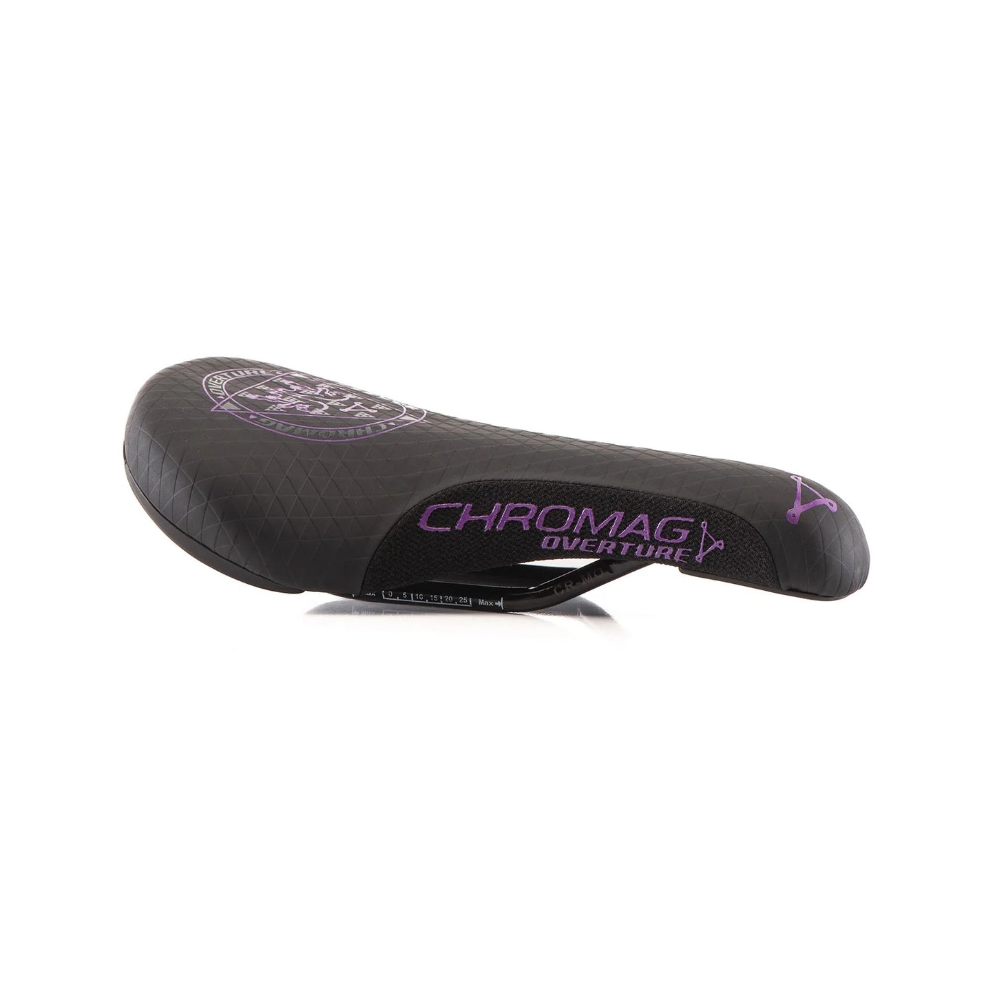 CHROMAG OVERTURE Zadel Semenuk Rails CrMo Zwart/Violet