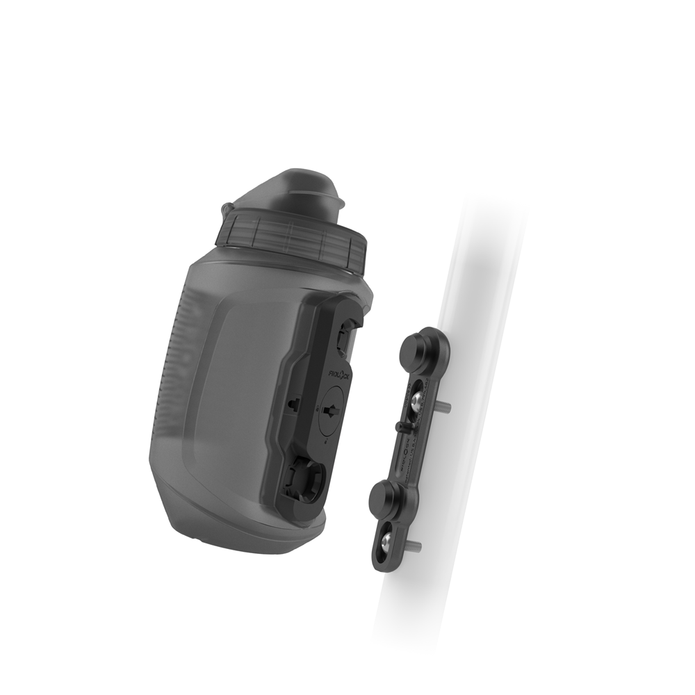 Fles- en bidonhouderset FIDLOCK TWIST BIKE BASE 550 ml Gerookt