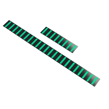 RRP ProGuard Standaard Voorsticker Zwart/Turquoise