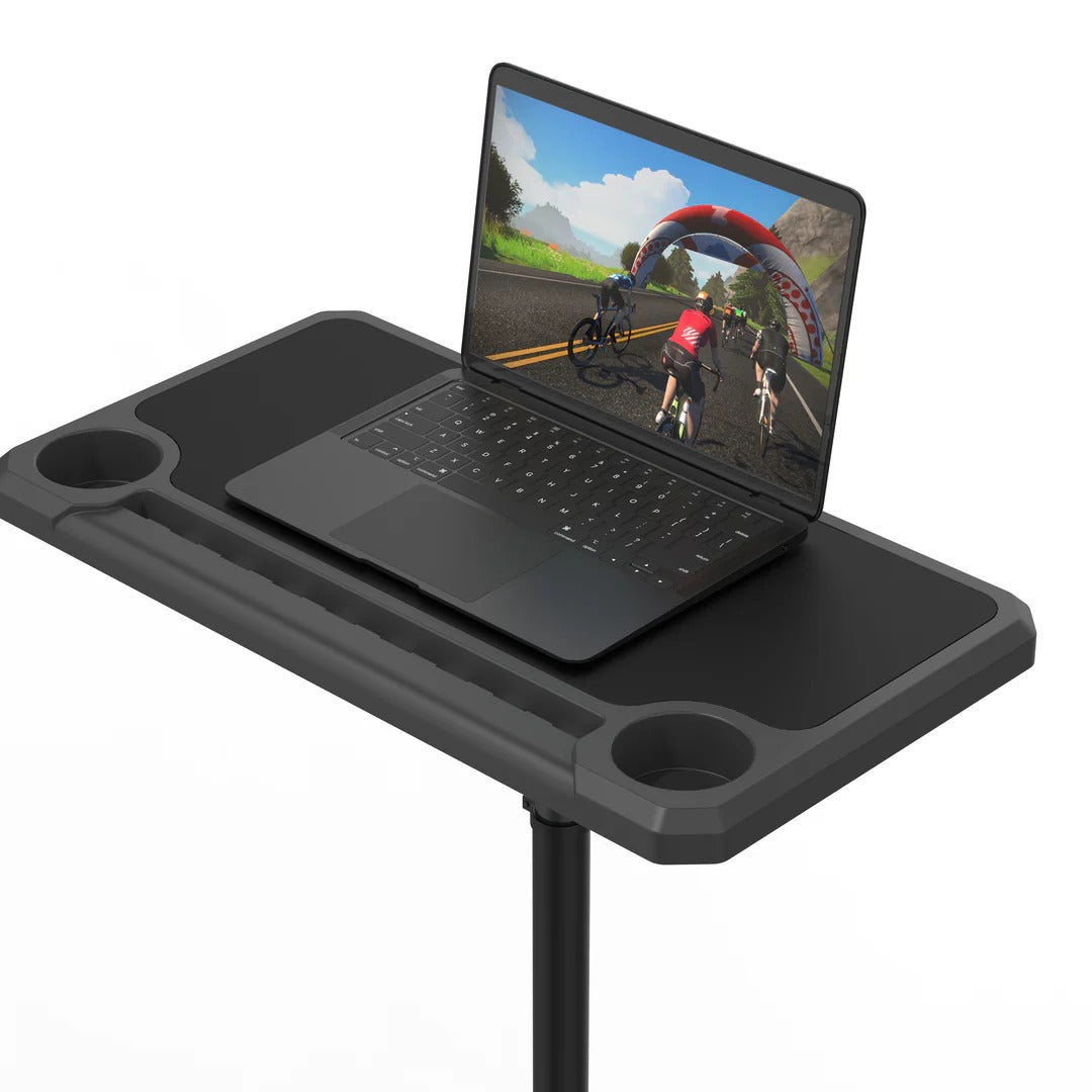 Home Trainer Tablet KOM CYCLING Media Display Driepoot Bureau