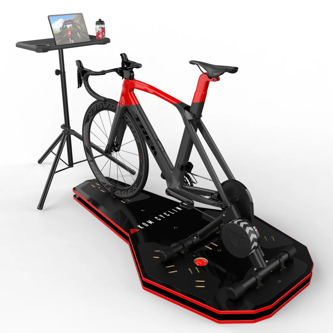 Home Trainer Tablet KOM CYCLING Media Display Driepoot Bureau