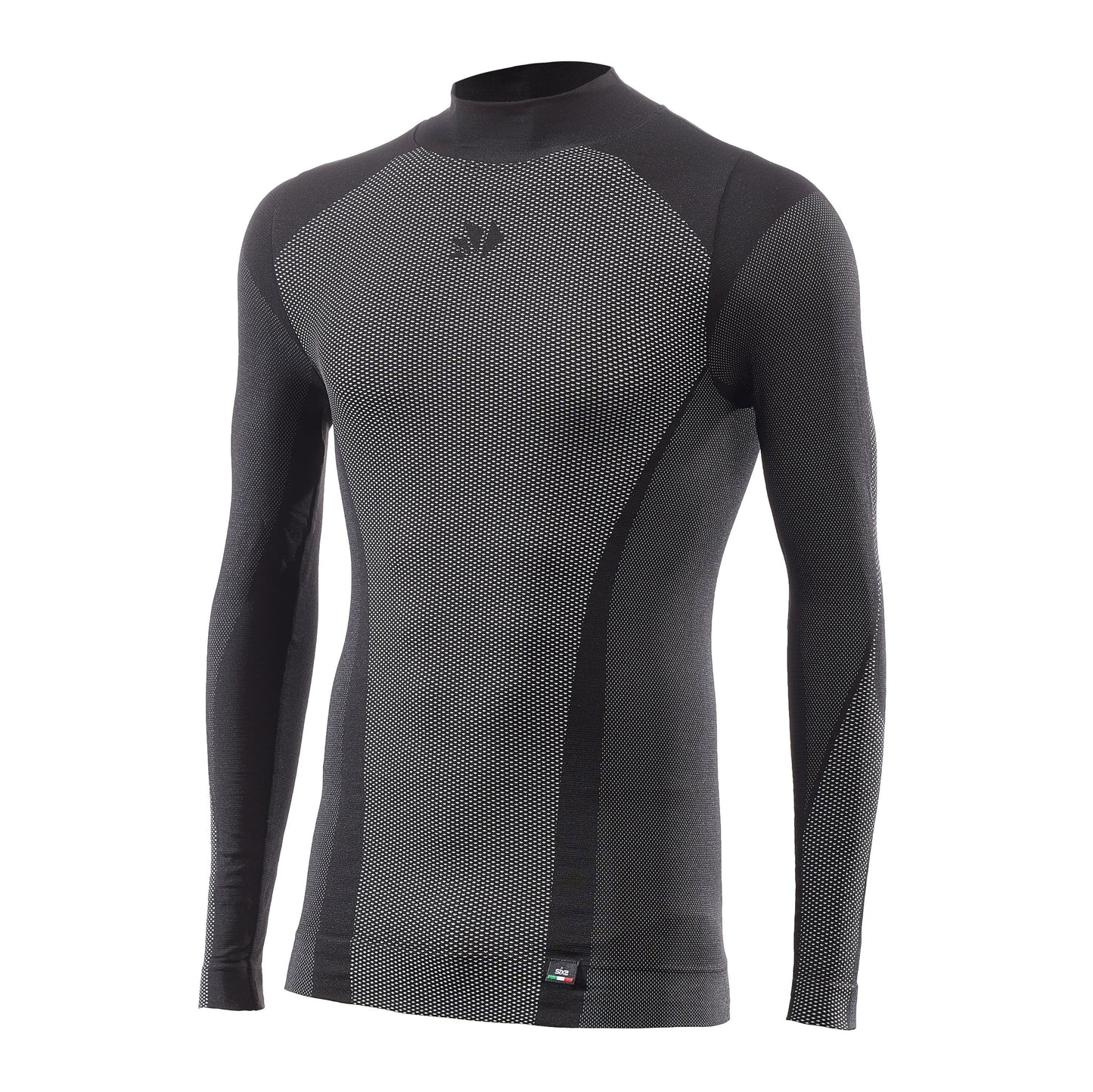 SIXS TS2 V2 Ondergoed met lange mouwen Carbon Zwart
