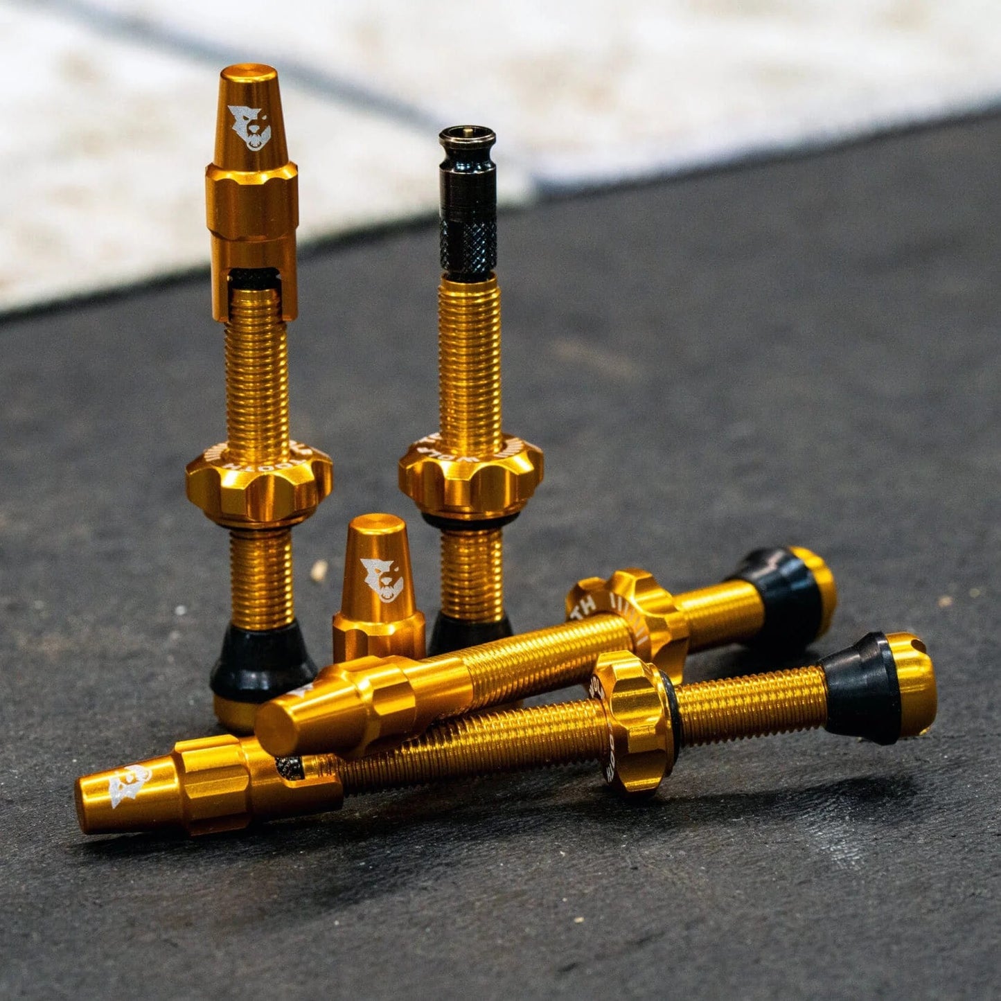 WOLF TOOTH CLIK VALVE Tubeless ventiel goud