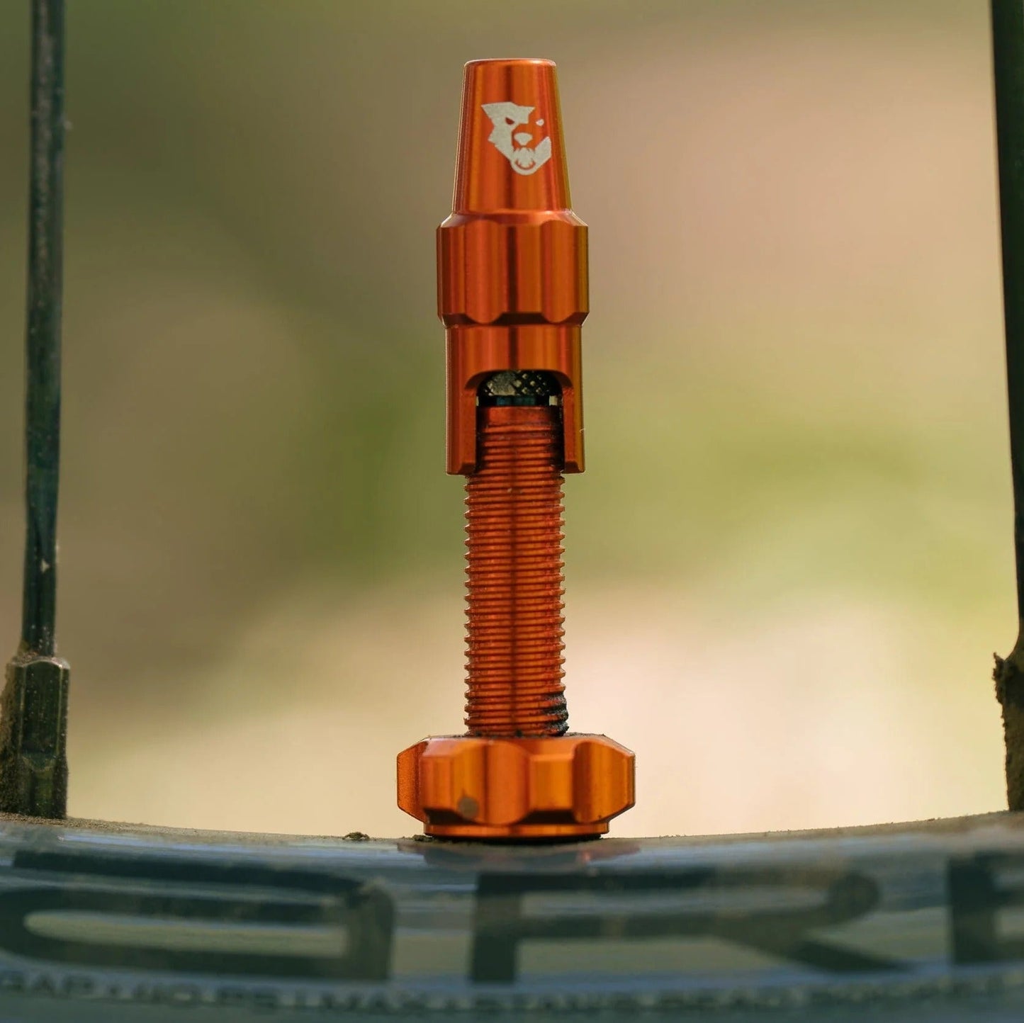 WOLF TOOTH CLIK VALVE Tubeless ventiel Oranje