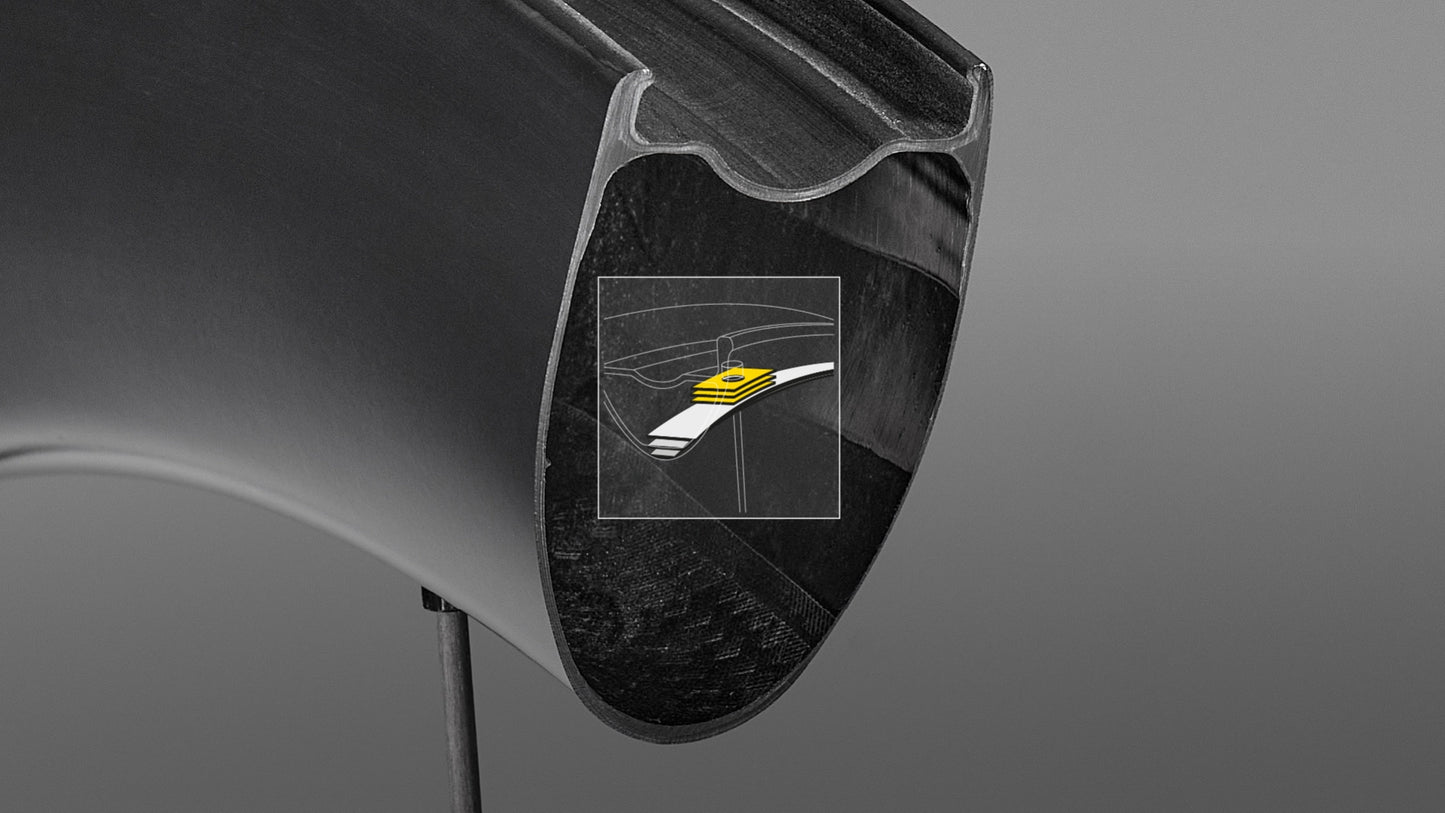 Achterwiel MAVIC COSMIC SLR 32 Tubeless Ready (Center Lock) Zwart