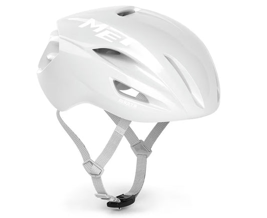 MET MANTA MIPS Absolute White Limited Edition Road Helm