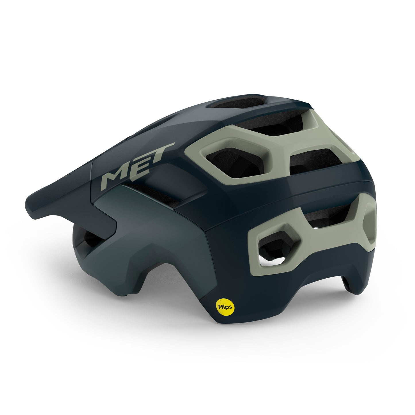 MET REVO MIPS MTB Helm Zwart/Groen 2025- Embargo 03/25 niet activeren