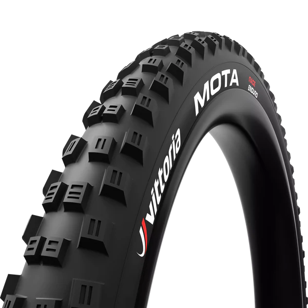 VITTORIA MOTA ENDURO RACE 27.5x2.60 Graphene/Silica Tubeless Ready Zachte Zwarte band