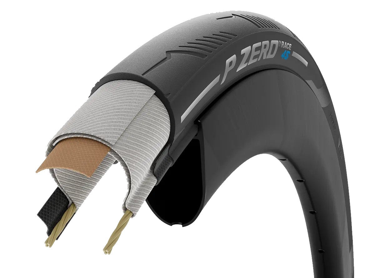 PIRELLI P ZERO RACE 4S 700x30c TubeType Zwart band