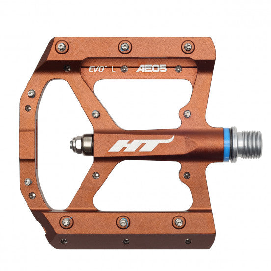 HT COMPONENTS AE05 Bronzen platte pedalen