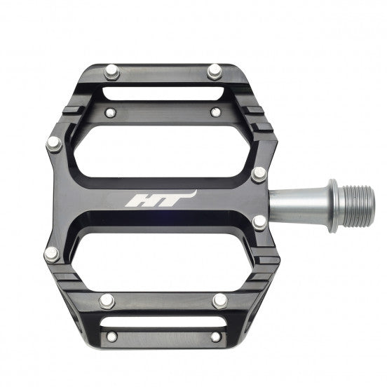HT COMPONENTS AR09 platte pedalen zwart