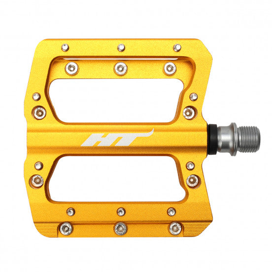 HT COMPONENTS AN14A Gouden platte pedalen