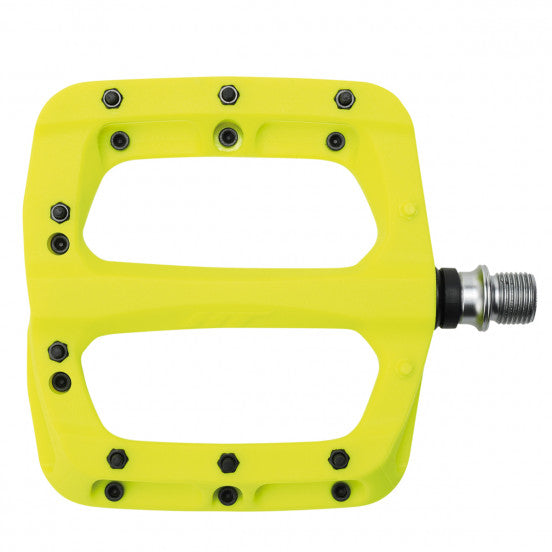 HT COMPONENTS Vlakke pedalen PA03A Geel