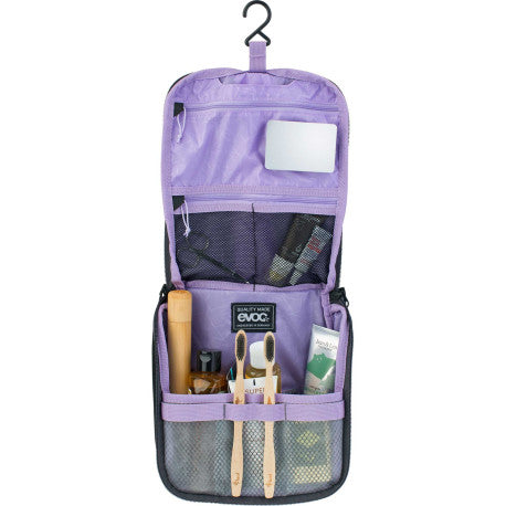 EVOC WASH POUCH Toilettas Zwart/Paars