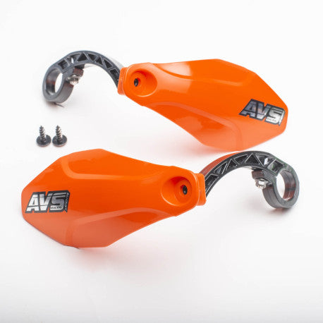AVS BASIC handbeschermer (plastic lipje) Oranje