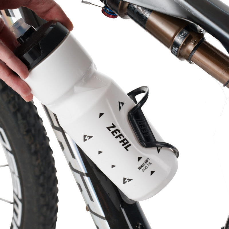 ZEFAL PULSE S2 Linker Carbon bidonhouder Zwart
