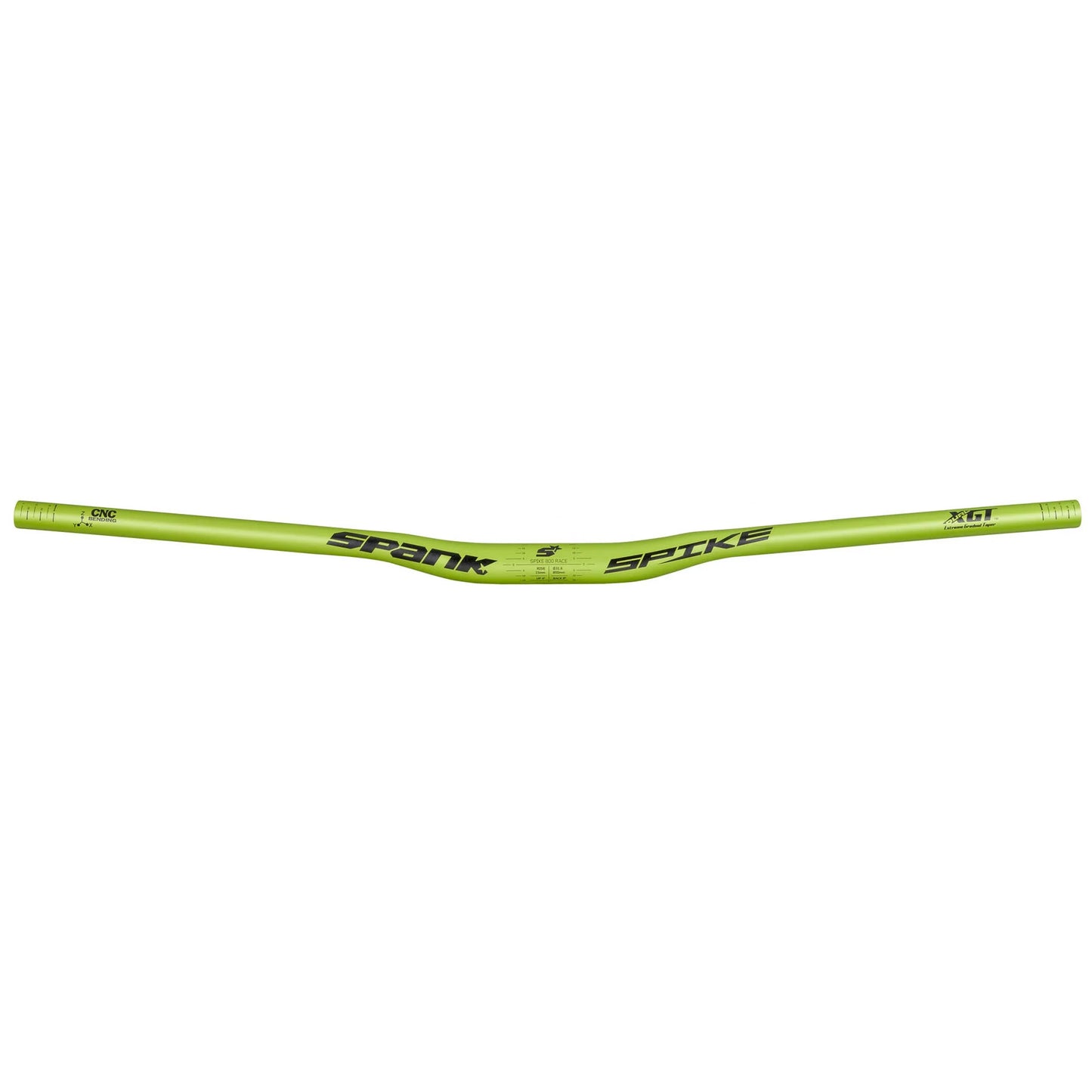 SPANK SPIKE 800 RACE Hanger Stijging 15mm 800mm Groen