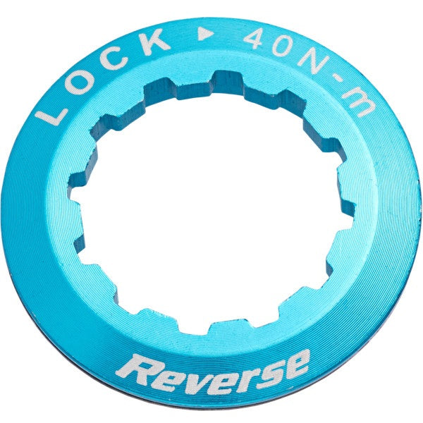 Cassettemoer 8/11V REVERSE COMPONENTS Lichtblauw