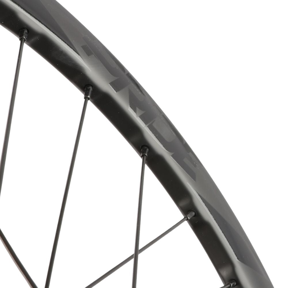 Wielenpaar PRIDE 20" (451mm) Carbone Wave Matt Black Fusion Disc Assen 10/10mm Zwart