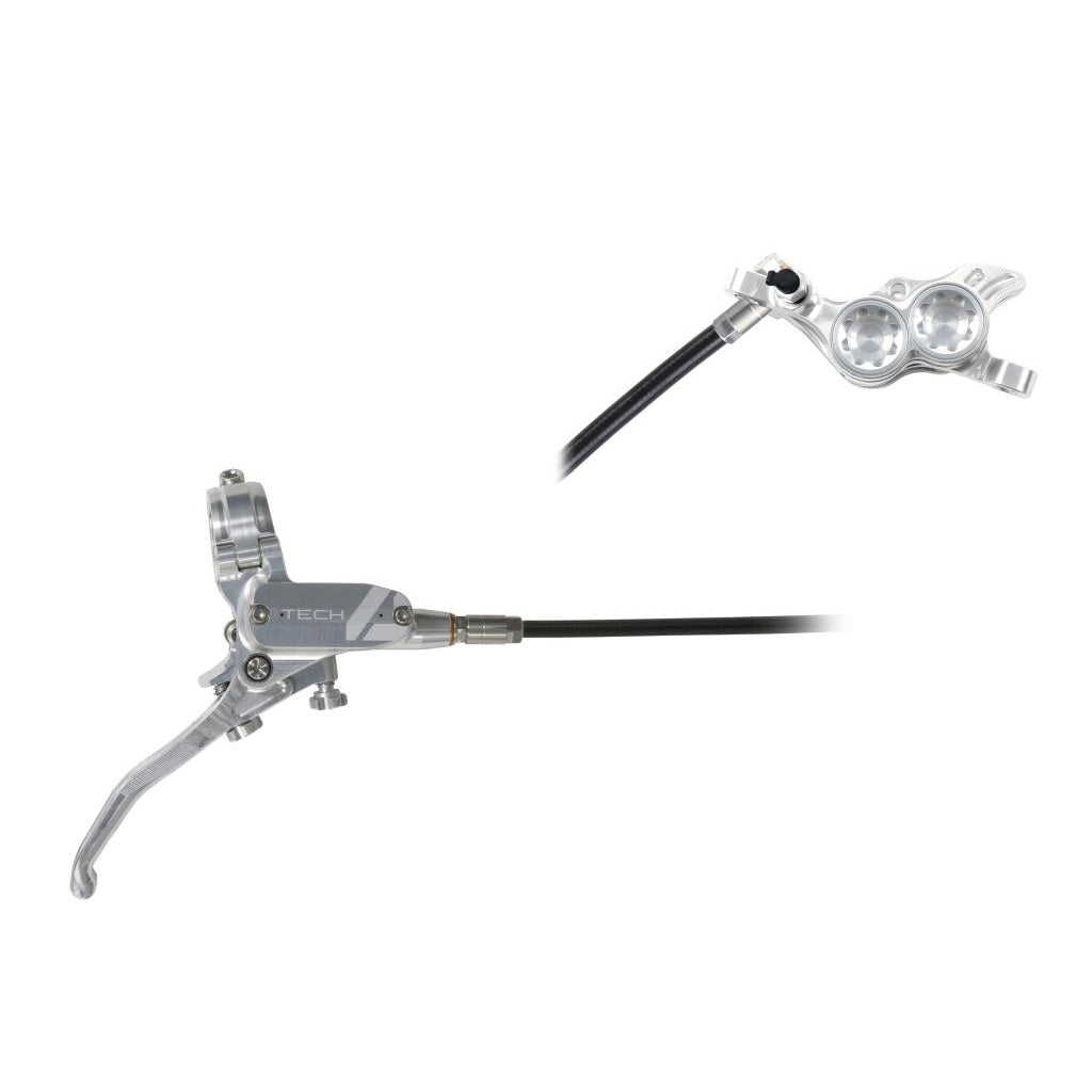 HOPE TECH 4 E4 Achterrem Zilver