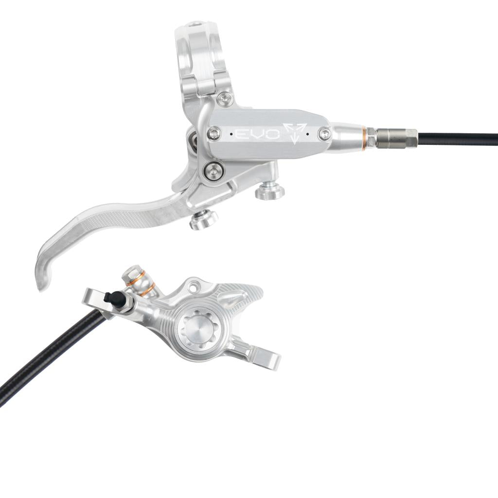 HOPE TECH 4 EVO X2 PM Zilver Achterrem