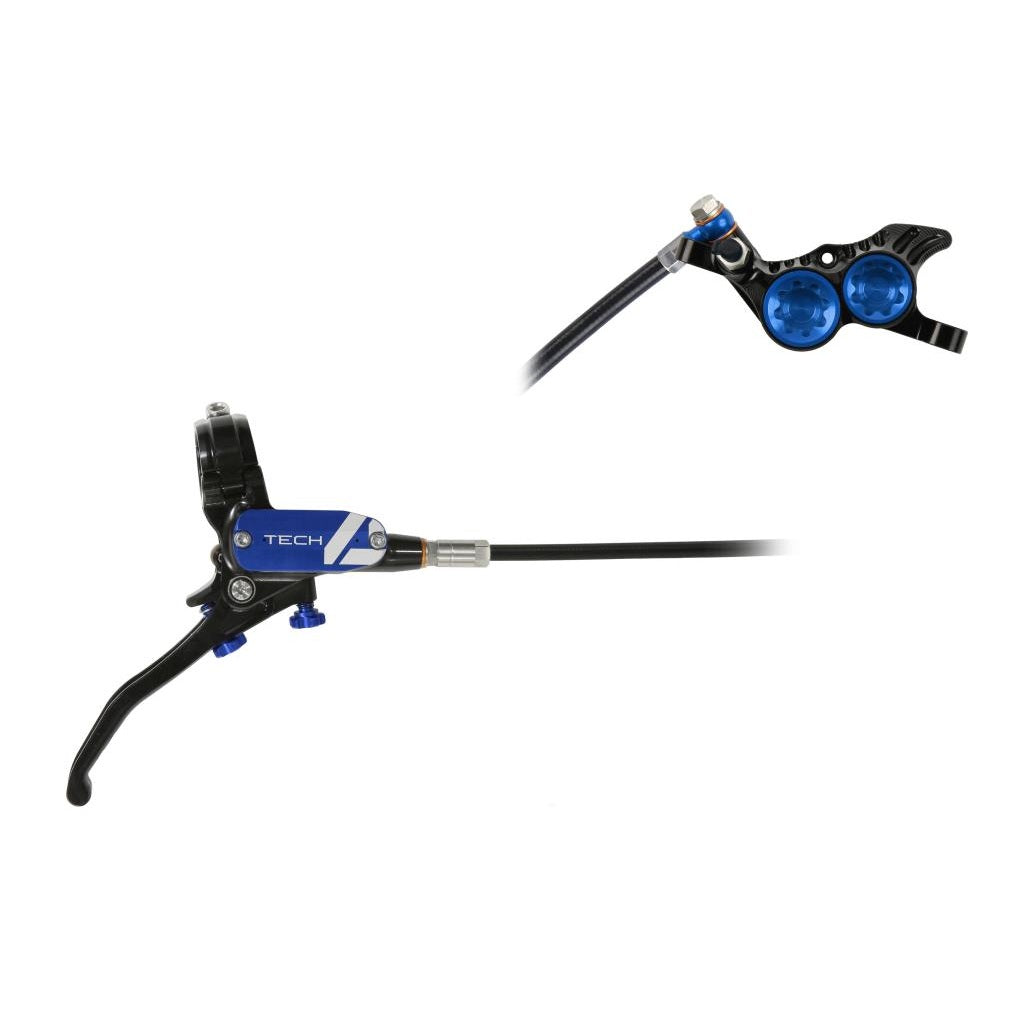 HOPE TECH 4 V4 Achterrem Blauw