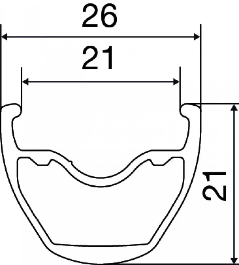 Paar MAVIC CROSSRIDE FTS-X 27,5" wielen 9x100mm/9x135mm