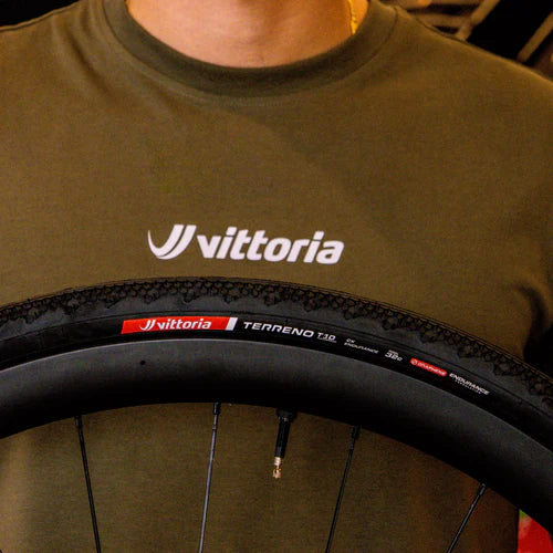 VITTORIA TERRENO T10 700x32c Cyclocross Tubeless Ready band Zwart