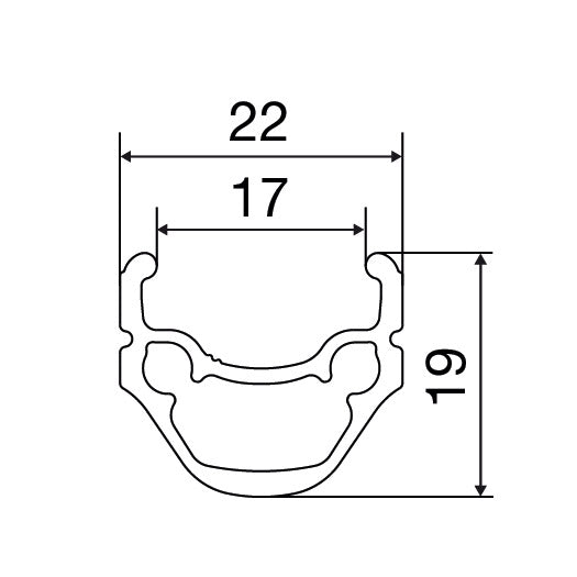 Paar MAVIC CROSSRIDE UB 26" wielen 9x100mm/9x135mm