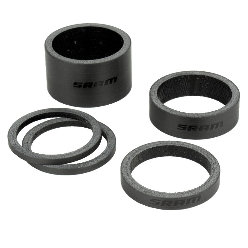 SRAM-stuurstangen, carbon, zwart