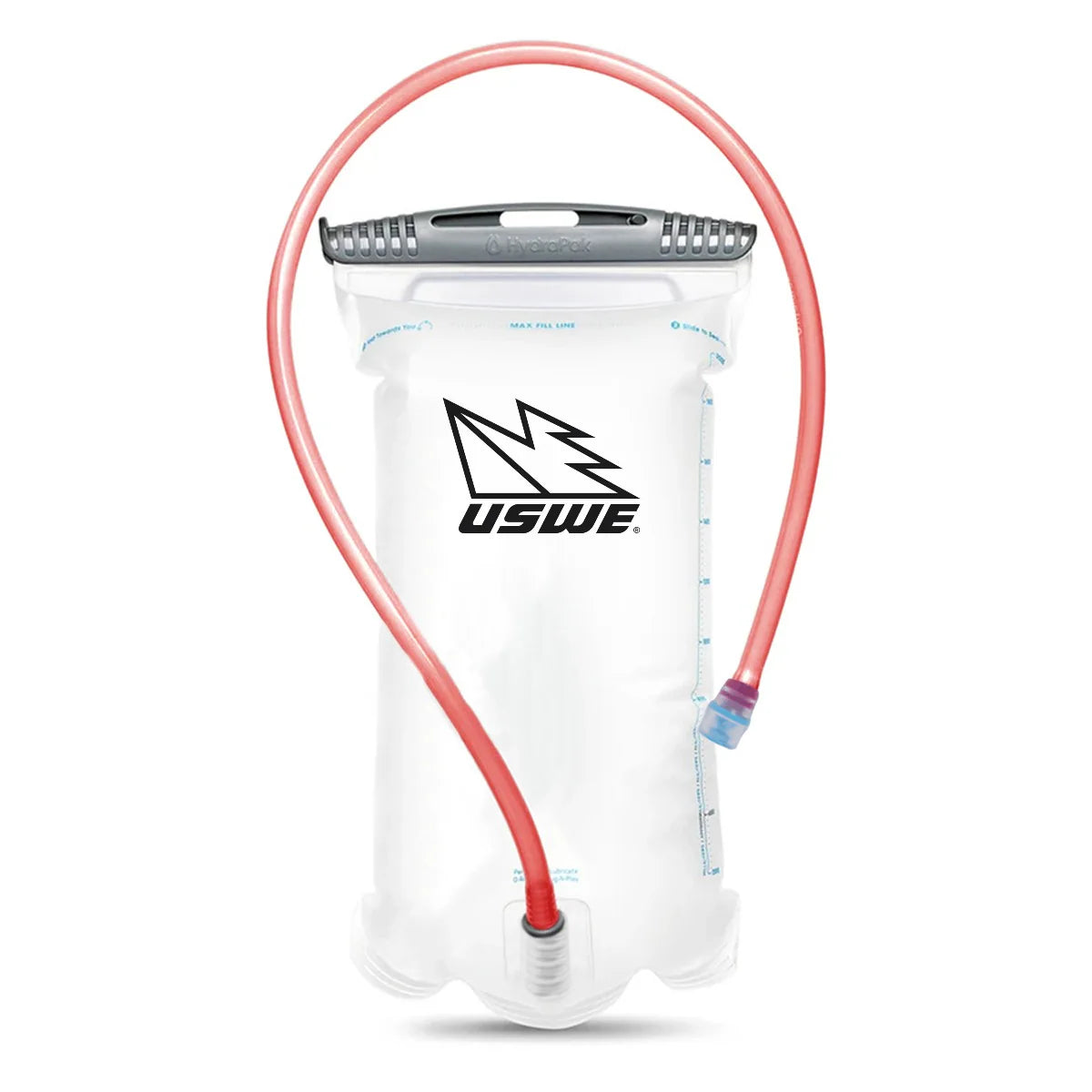 USWE OUTLANDER XC 2 L-drinkrugzak, flanel, rood/zwart