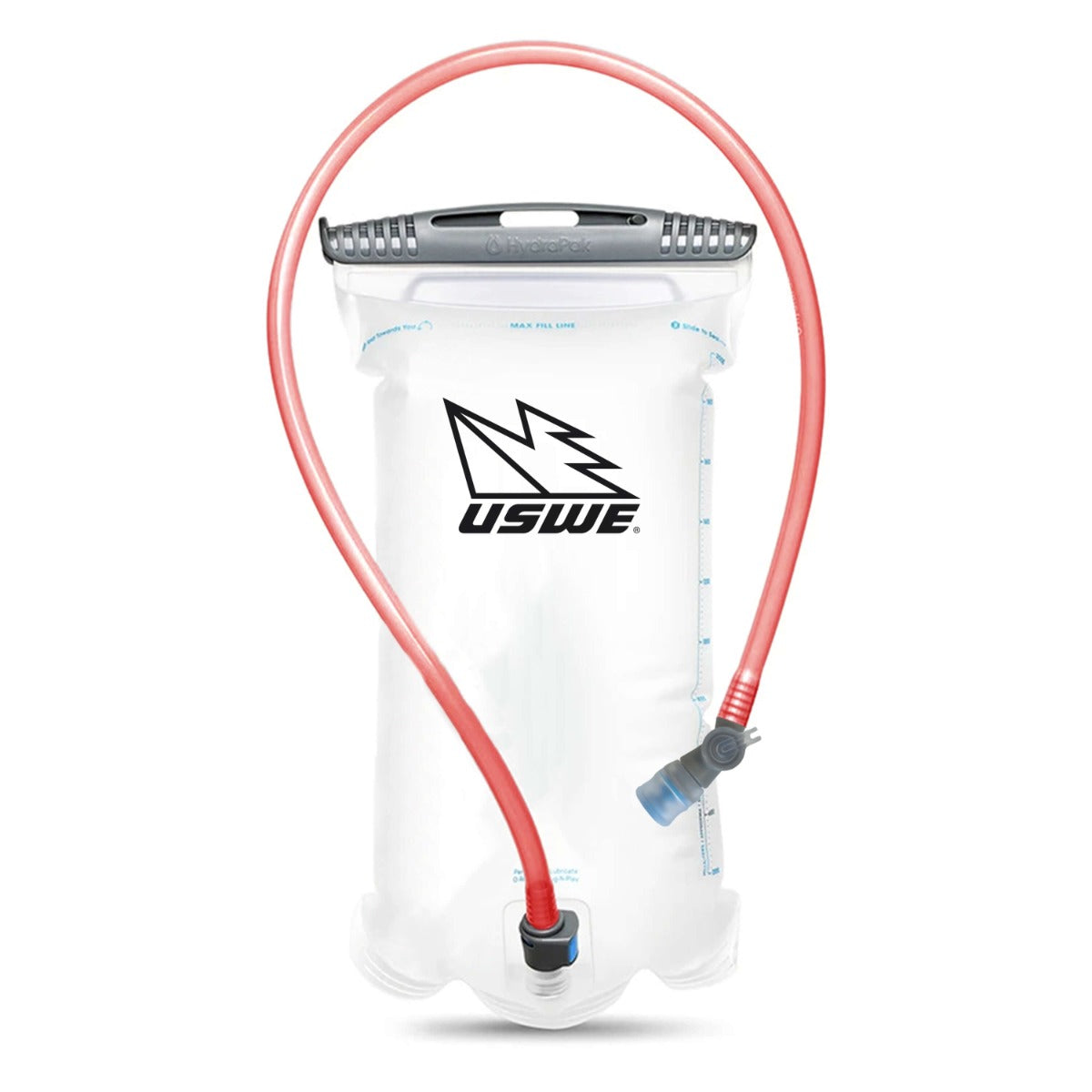 USWE MTB HYDRO 3 L Hydratatietas Zwart/Rood