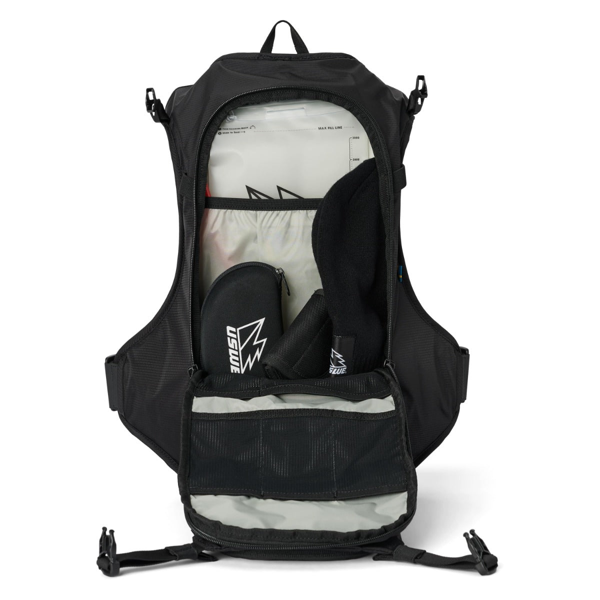 USWE MTB HYDRO 12 L Hydratatietas Zwart