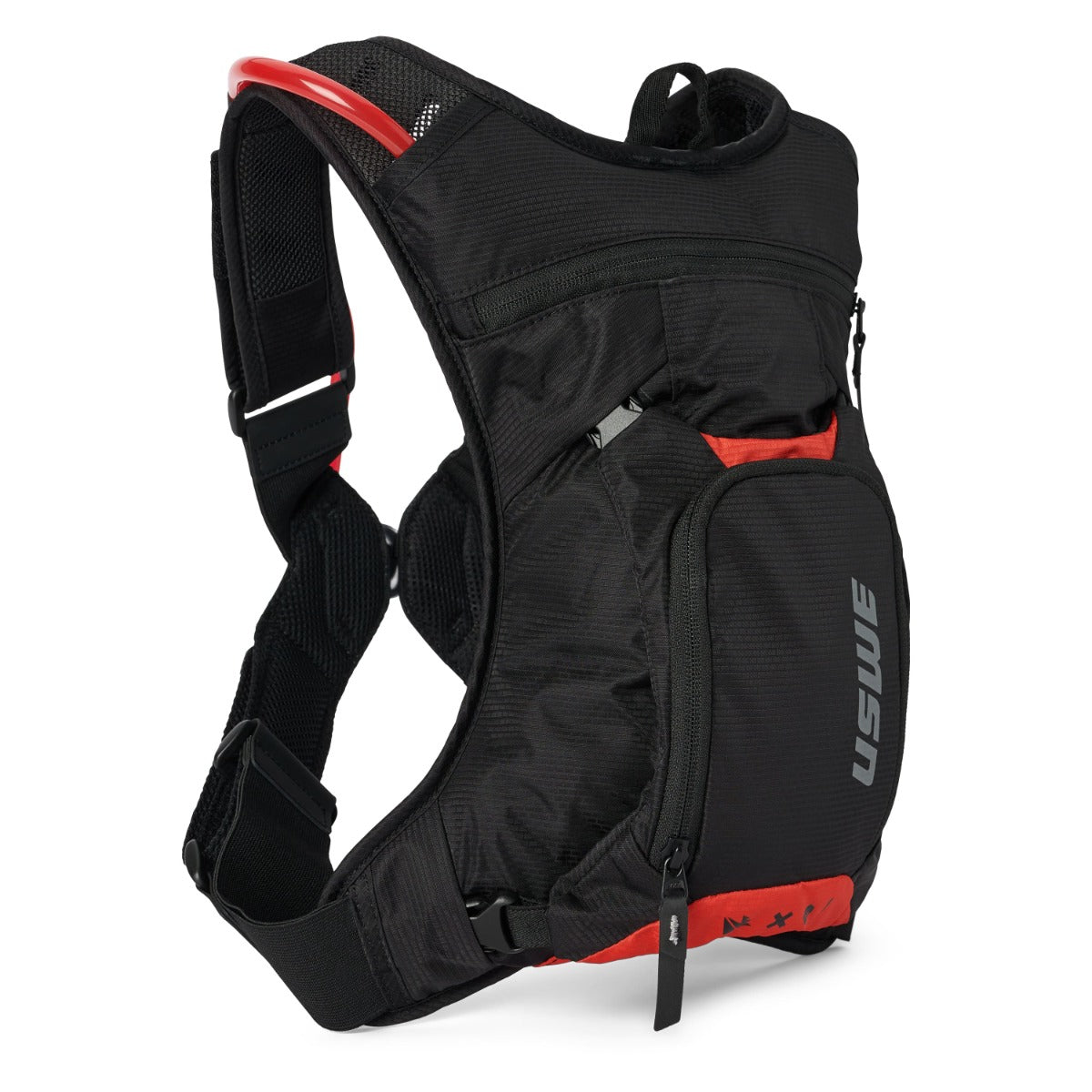 USWE MTB HYDRO 3 L Hydratatietas Zwart/Rood