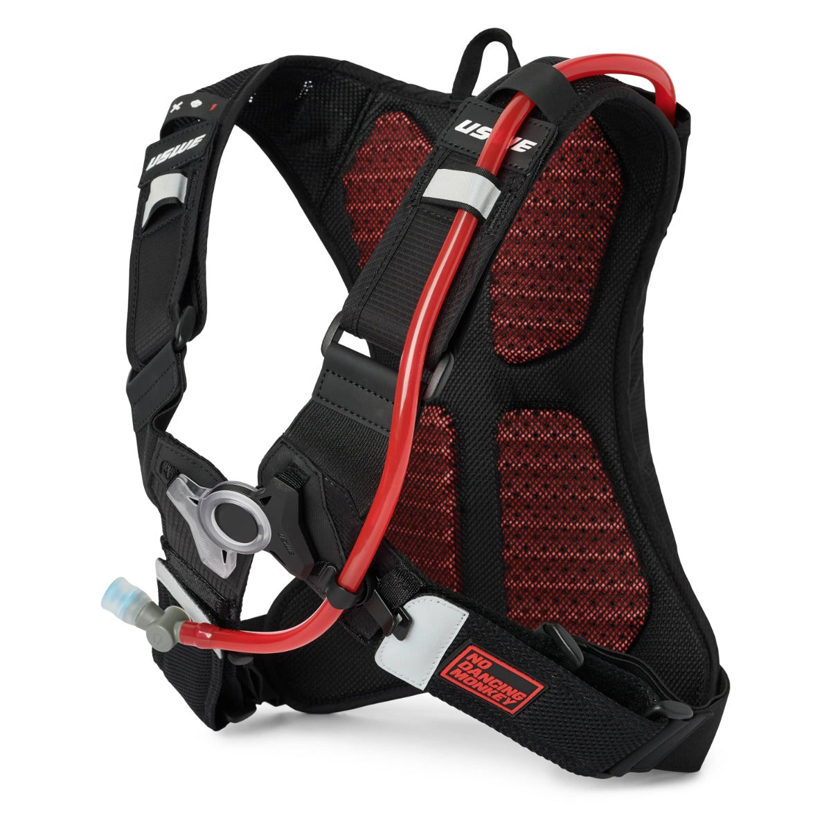 USWE MTB HYDRO 3 L Hydratatietas Zwart/Rood