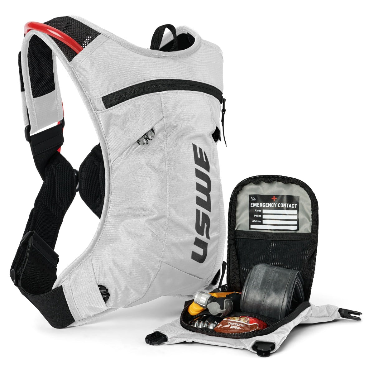 USWE MTB HYDRO 3 L Hydratatietas Wit