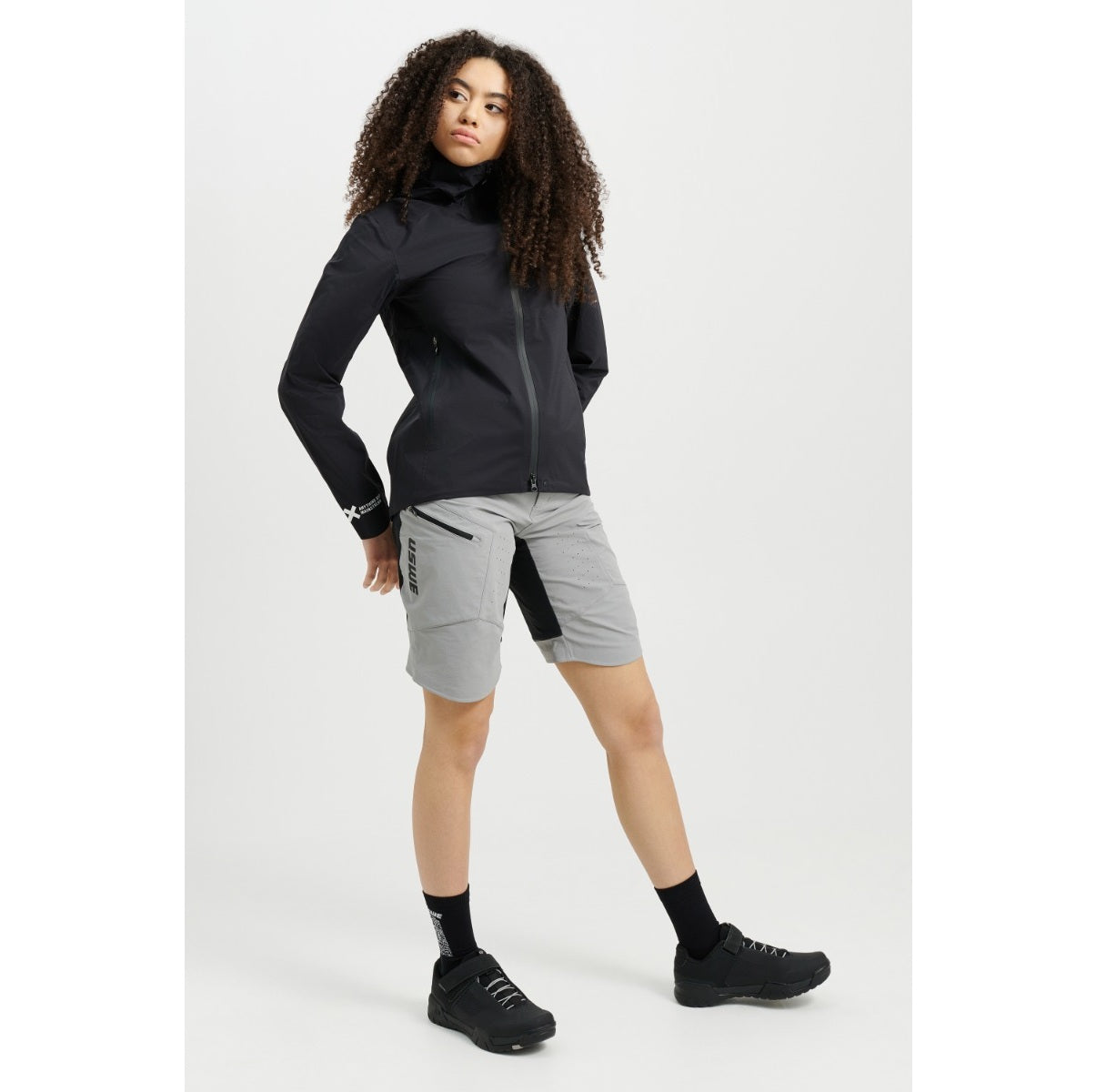 USWE WATERPROOF Jas Dames Zwart