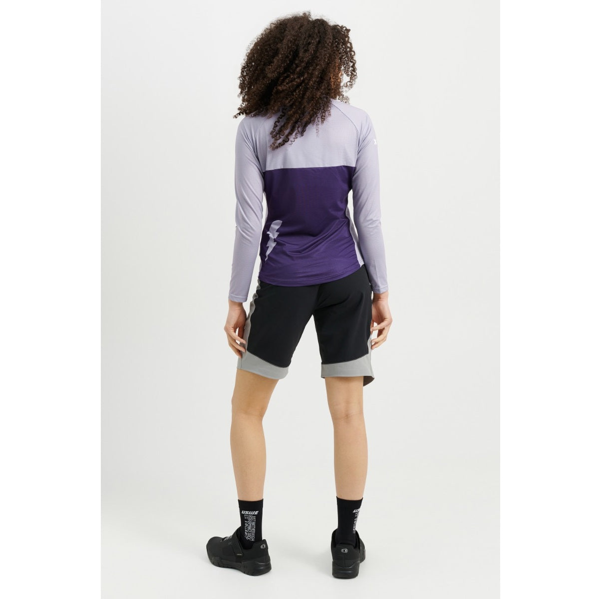 Dames USWE BERG MTB Long Sleeve Jersey Lavendel