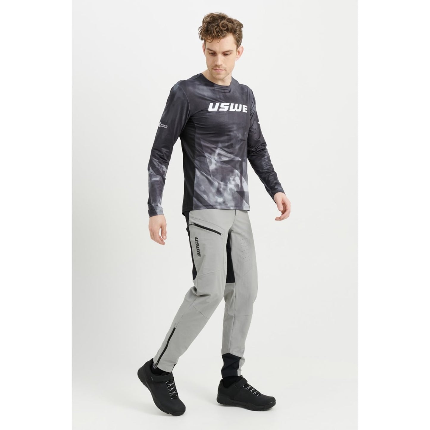 USWE LUFTIG MTB Lange Mouw Trui Zwart