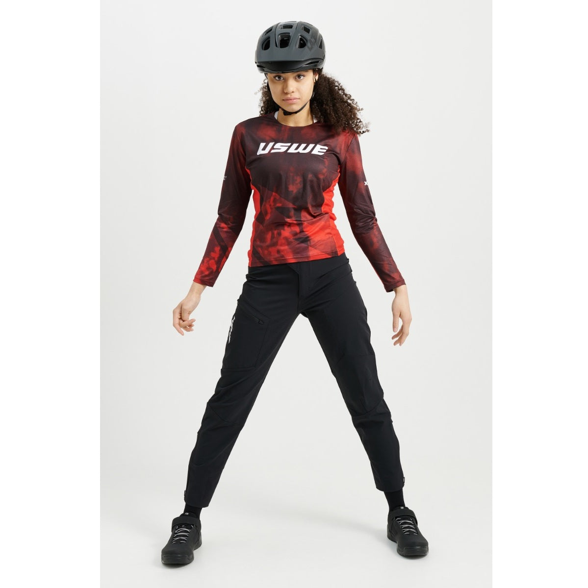 Dames USWE SKRUBB Broek Zwart
