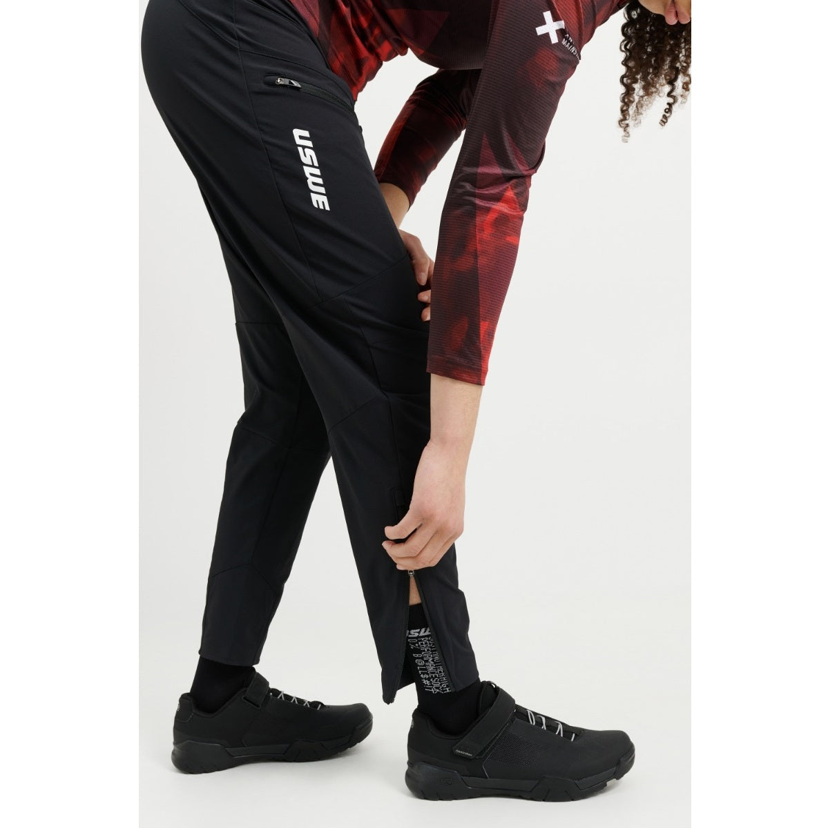 Dames USWE SKRUBB Broek Zwart