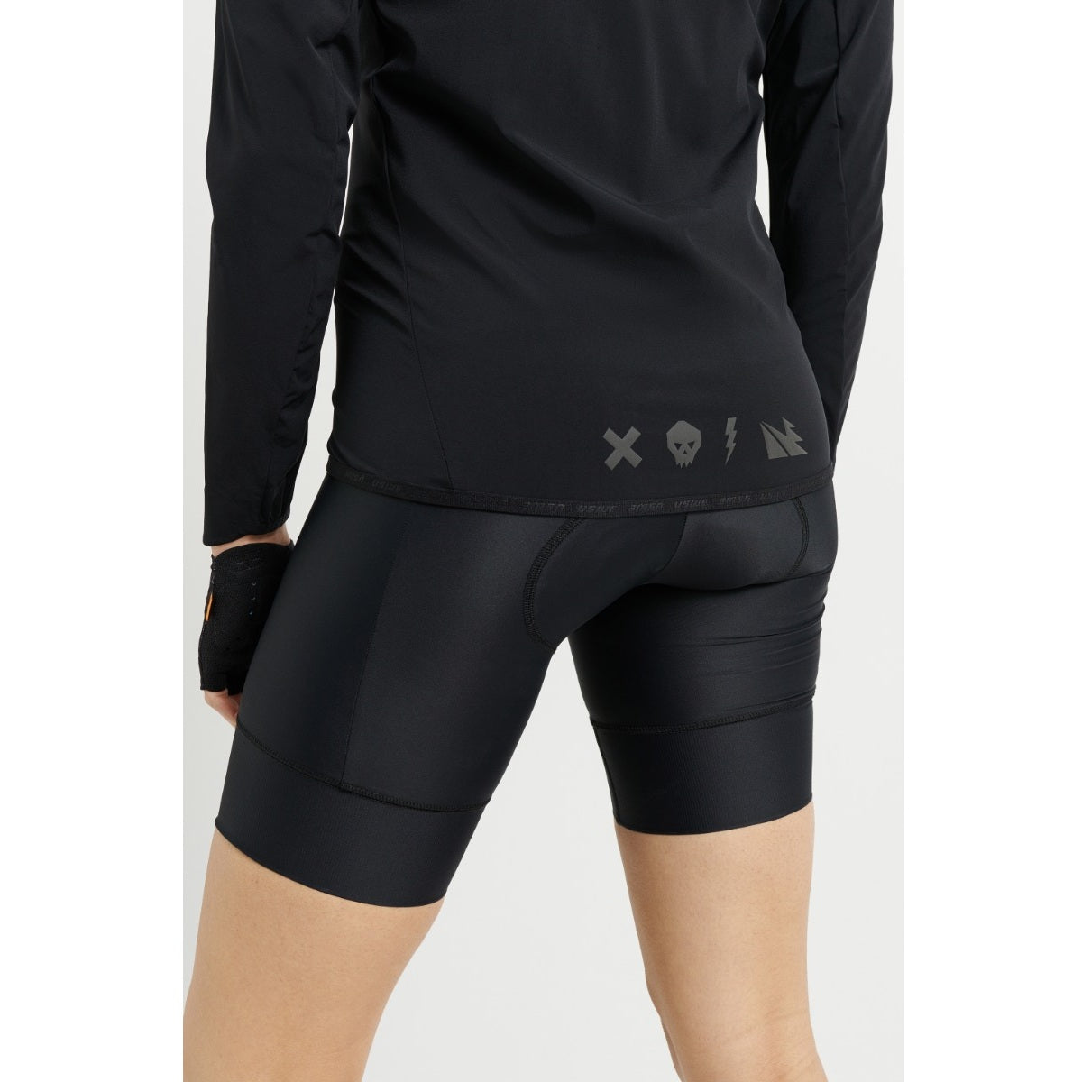 Dames USWE WIND GRAVEL Jas Zwart