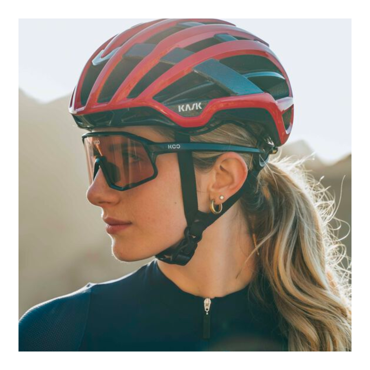 KASK VALEGRO Weghelm Rood