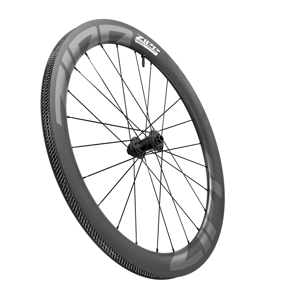 Paar ZIPP 404 FIRECREST DISC Tubeless Ready wielen (Center Lock)