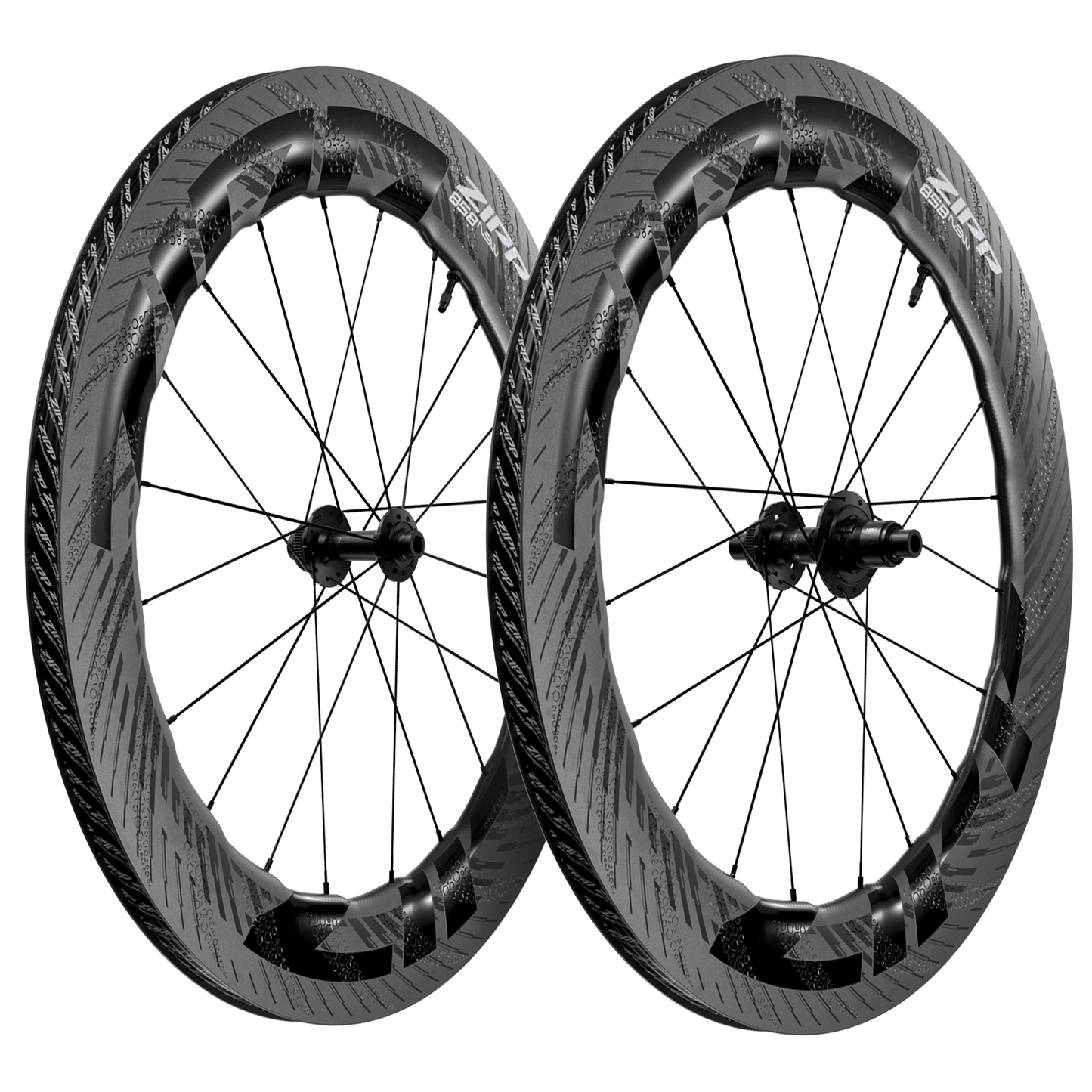 Paar ZIPP 858 NSW DISC Tubeless Ready wielen (Center Lock)