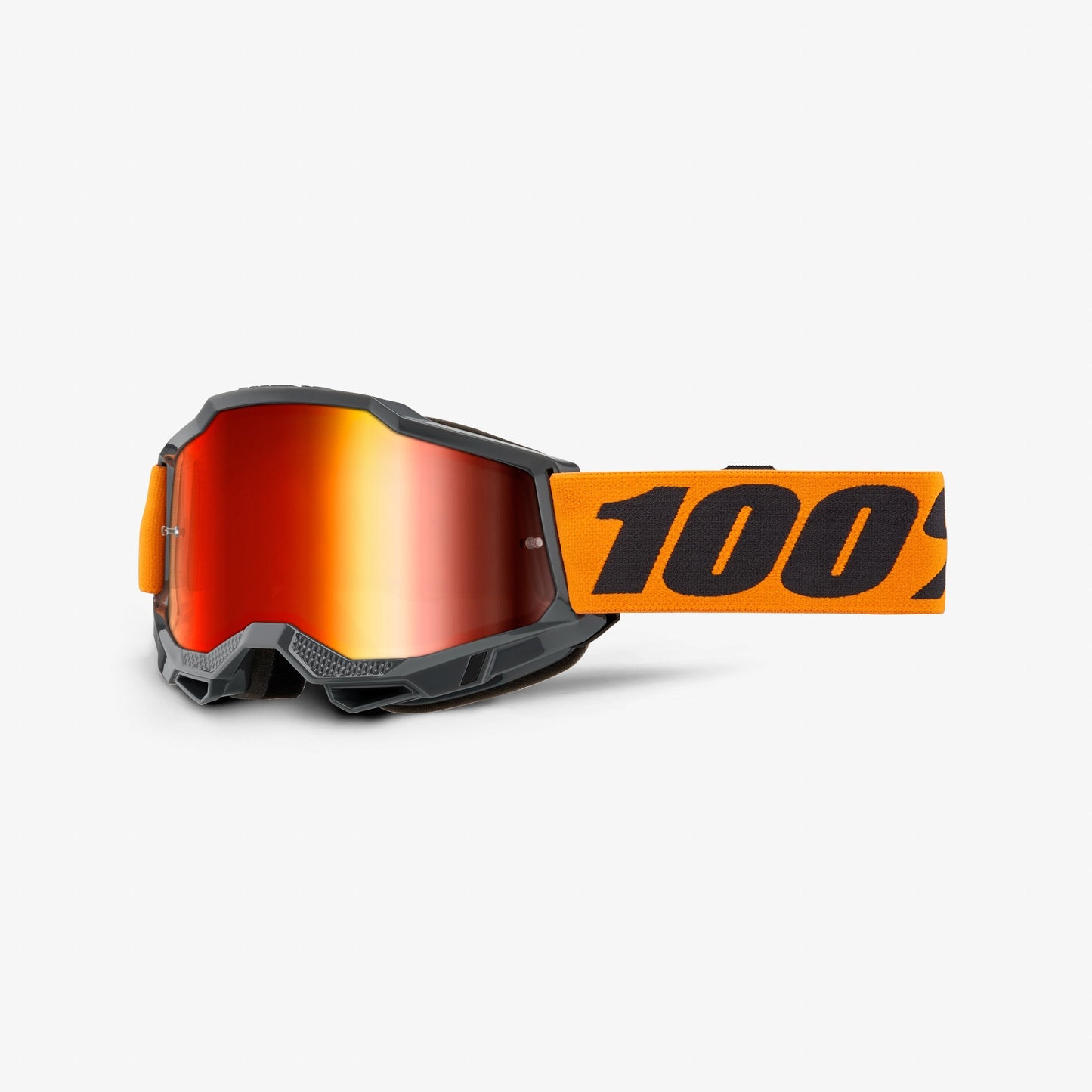 Masker 100% ACCURI 2 Oranje Scherm Red Mirror