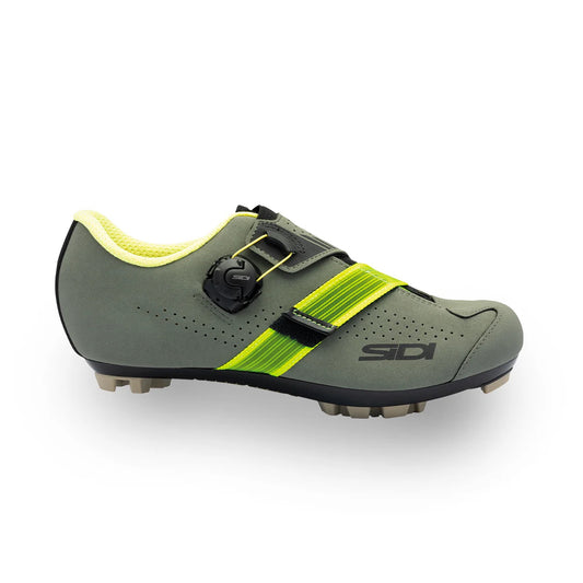 SIDI AERTIS MTB Schoenen Militair Groen/Geel